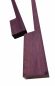 Preview: Bow Blank Cello   Purple Heart - Amaranth